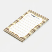 Post-it® Les choses personnalisées à faire sur les rayures  (Incliné)