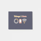 Post-it® Les Choses Que Je Déteste Codage Ordinateur (Devant)