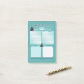 Post-it® Les choses que je loue font (Sur un bureau)