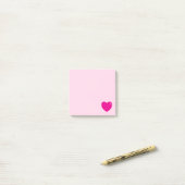 Post-it® Les Coeurs Sauvages ne peuvent pas être stigmatisé (Sur un bureau)