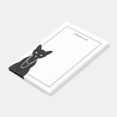 Post-it® Les couples | de chat ajoutent votre nom (Incliné)