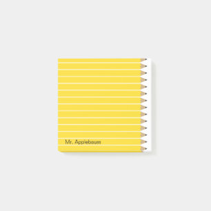 Post-it® Les crayons fraîchement affilés ajoutent le nom