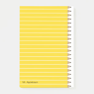 Post-it® Les crayons fraîchement affilés ajoutent le nom