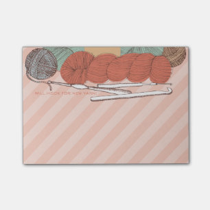 Post-it® les crochets de crochet faits sur commande