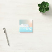 Post-it® les dauphins qui brassent dans l'océan (Bureau)