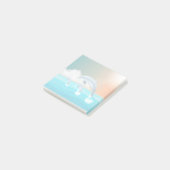 Post-it® les dauphins qui brassent dans l'océan (Incliné)