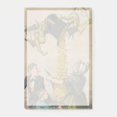 Post-it® Les démons qui versent des pièces d'or dans le tab (Devant)