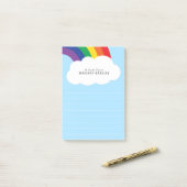 Post-it® Les enfants de Rainbow (Sur un bureau)