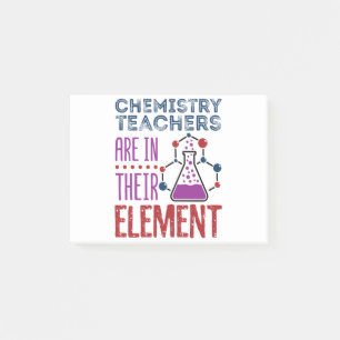 Post-it® Les Enseignants En Chimie Sont Dans Leur Élément