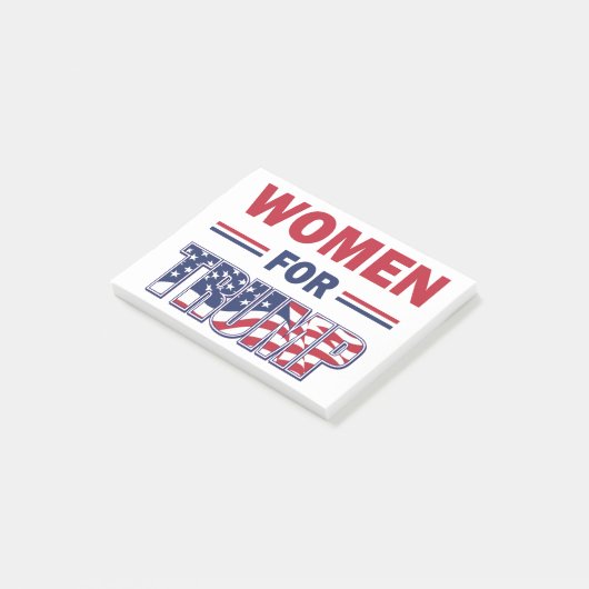 Post-it® Les femmes pour Trump (Incliné)