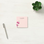 Post-it® Les fleurs de cerisier roses chics florales (Bureau)