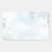 Post-it® Les flocons de neige de vacances Publier les notes (Devant)