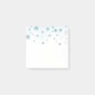 Post-it® Les flocons de neige de vacances Publier les notes