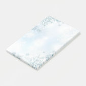Post-it® Les flocons de neige de vacances Publier les notes (Incliné)