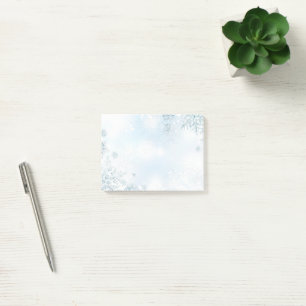 Post-it® Les flocons de neige de vacances Publier les notes