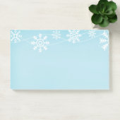 Post-it® Les flocons de neige post-notes-vacances (Bureau)