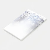 Post-it® Les flocons de neige post-notes-vacances (Incliné)
