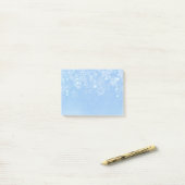 Post-it® Les flocons de neige post-notes-vacances (Sur un bureau)