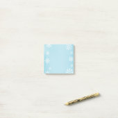 Post-it® Les flocons de neige post-notes-vacances (Sur un bureau)