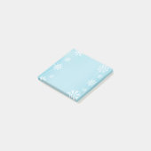 Post-it® Les flocons de neige post-notes-vacances (Incliné)