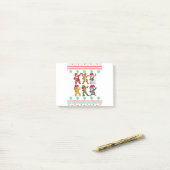 Post-it® Les Hommes de Noël (Sur un bureau)