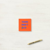 Post-it® Les larmes ne mentent pas (Sur un bureau)