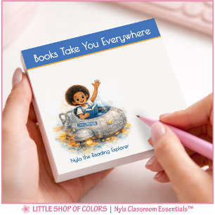 Post-it® Les livres vous emmènent partout Amateur de livres