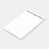 Post-it® LES MEILLEURES BOSS Post-it NOTES (Incliné)