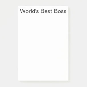 Post-it® LES MEILLEURES BOSS Post-it NOTES