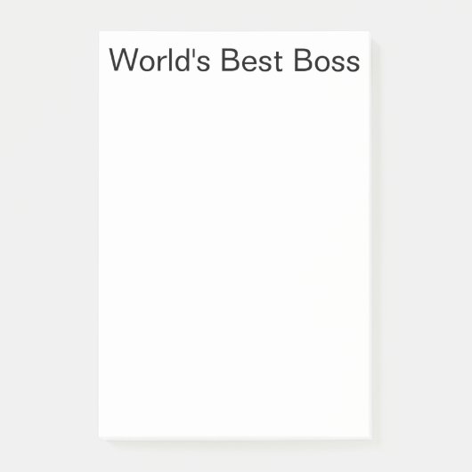 Post-it® LES MEILLEURES BOSS Post-it NOTES (Devant)