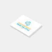 Post-it® Les Microbiologistes Apprécient Les Petites Choses (Incliné)