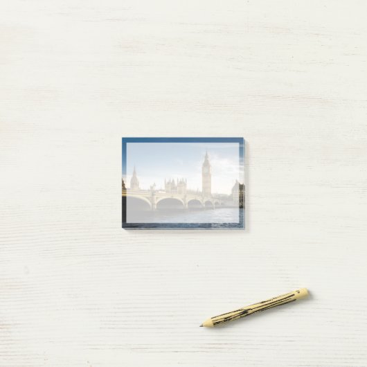 Post-it® Les monuments | Big Ben, Londres Angleterre (Sur un bureau)