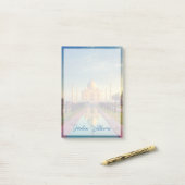 Post-it® Les monuments | Couleurs du Taj Mahal (Sur un bureau)