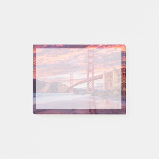 Post-it® Les monuments | The Golden Gate San Francisco, CA (Devant)