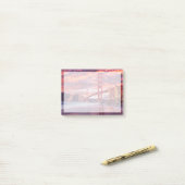 Post-it® Les monuments | The Golden Gate San Francisco, CA (Sur un bureau)