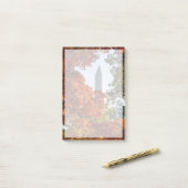 Post-it® Les monuments | Washington Monument en automne (Sur un bureau)
