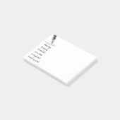 Post-it® Les mots amusants maléfiques ne répondent pas à me (Incliné)