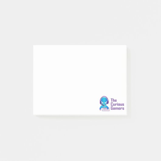 Post-it® Les notes collantes de Gamers curieux (Devant)