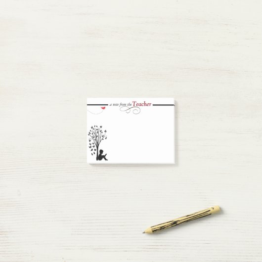 Post-it® Les notes collantes d'un professeur (Sur un bureau)