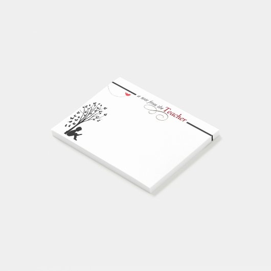 Post-it® Les notes collantes d'un professeur (Incliné)