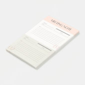 Post-it® Les notes de réunion facilitent les affaires (Incliné)