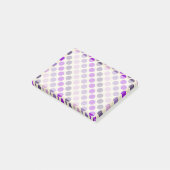 Post-it® Les nuances de Pois violets par Shirley Taylor (Incliné)