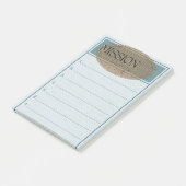 Post-it® Les objectifs de la mission publient le livret de  (Incliné)