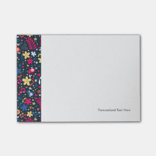 Post-it® les oiseaux et les fleurs mignons motif