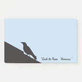 Post-it® Les oiseaux noirs. Le Corbeau (Devant)