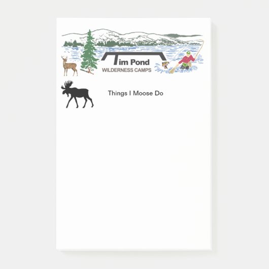 Post-it® Les orignaux des choses I font (Devant)