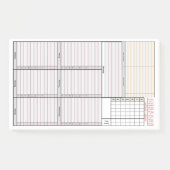 Post-it® Les pages de planificateur pour Sur-Le-Vont (Devant)