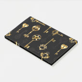 Post-it® Les Patters de Seamless avec Golden Keys (Incliné)