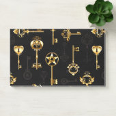 Post-it® Les Patters de Seamless avec Golden Keys (Bureau)