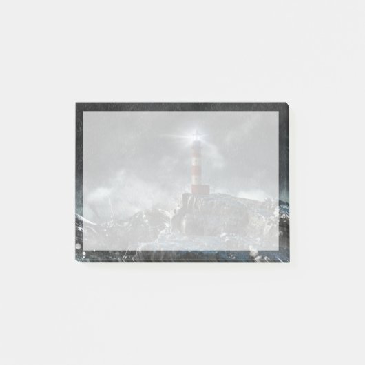 Post-it® Les phares | Phare dans la tempête (Devant)